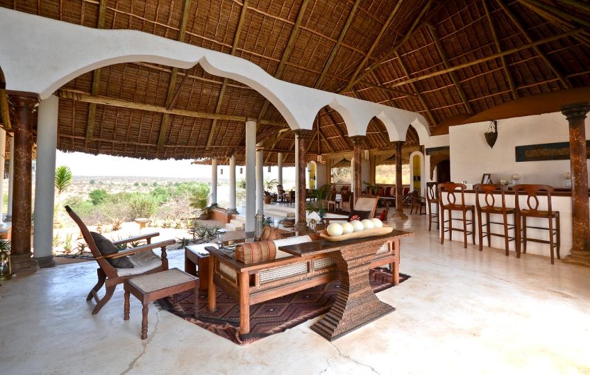 Main Area setting at Sasaab Lodge Samburu